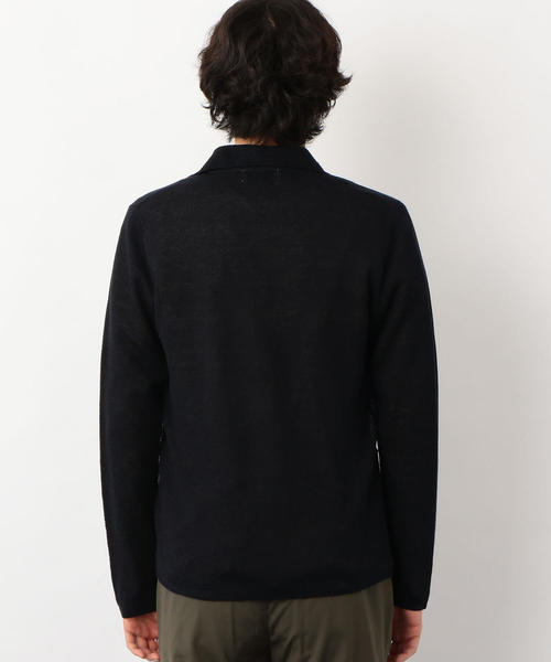 green label relaxing(グリーンレーベルリラクシング)の「NM ◎リネンノッチ カーディガン / ジャケット ◆(カーディガン/ボレロ・メンズ・ターコイズブルー/ネイビー/グレー/ロイヤルブルー/コバルトブルー/ダークグレー・M/S/XL/L)」の22枚目の写真