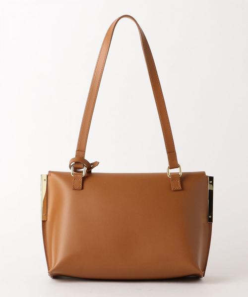 green label relaxing（グリーンレーベルリラクシング）の「○[ア・ラ・マルヴァ]A.la Malva D クラッチバッグ ◆（ショルダーバッグ・レディース・ブラック/モカ・FREE）」の4枚目の写真