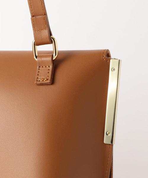 green label relaxing（グリーンレーベルリラクシング）の「○[ア・ラ・マルヴァ]A.la Malva D クラッチバッグ ◆（ショルダーバッグ・レディース・ブラック/モカ・FREE）」の6枚目の写真