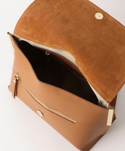 green label relaxing（グリーンレーベルリラクシング）の「○[ア・ラ・マルヴァ]A.la Malva D クラッチバッグ ◆（ショルダーバッグ・レディース・ブラック/モカ・FREE）」の9枚目の写真