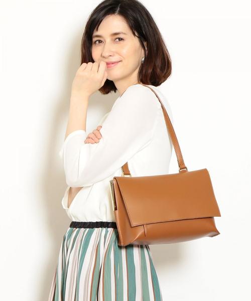 green label relaxing（グリーンレーベルリラクシング）の「○[ア・ラ・マルヴァ]A.la Malva D クラッチバッグ ◆（ショルダーバッグ・レディース・ブラック/モカ・FREE）」の10枚目の写真