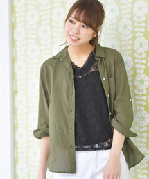 rps | やわらかコットン前開きシャツ(シャツ/ブラウス)