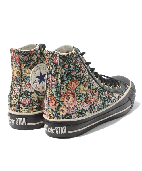 CONVERSE（コンバース）の「2013 コンバース オールスター ゴブラン CONVERSE AS GOB HI（スニーカー・レディース・ホワイト/ブラック・23cm/23.5cm/24cm/24.5cm）」の5枚目の写真