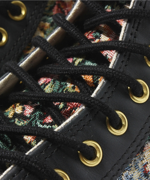 CONVERSE（コンバース）の「2013 コンバース オールスター ゴブラン CONVERSE AS GOB HI（スニーカー・レディース・ホワイト/ブラック・23cm/23.5cm/24cm/24.5cm）」の8枚目の写真