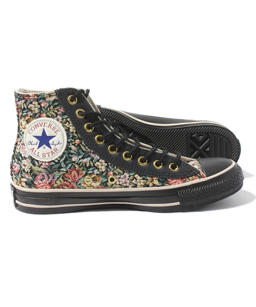 CONVERSE（コンバース）の「2013 コンバース オールスター ゴブラン CONVERSE AS GOB HI（スニーカー・レディース・ホワイト/ブラック・23cm/23.5cm/24cm/24.5cm）」の10枚目の写真