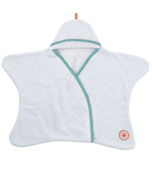 I.D.E.A international（イデアインターナショナル）の「星型アフガン スターラップ スプラッシュクラブ（おくるみ・キッズ・ピンク/オレンジ/ブルー/グリーン・ﾌﾘ-）」の2枚目の写真