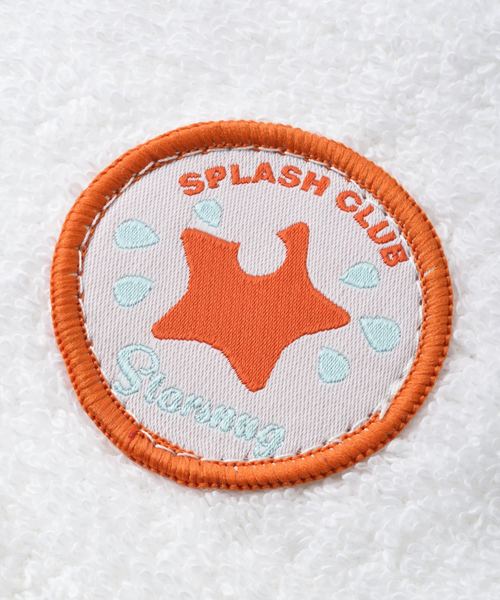 I.D.E.A international（イデアインターナショナル）の「星型アフガン スターラップ スプラッシュクラブ（おくるみ・キッズ・ピンク/オレンジ/ブルー/グリーン・ﾌﾘ-）」の8枚目の写真