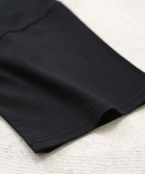 CUBE SUGAR(キューブシュガー)の「天竺刺繍ワイドチュニック(Tシャツ/カットソー・レディース・ホワイト/ブラック/ネイビー・M)」の13枚目の写真