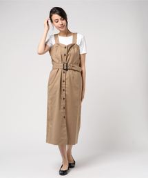 LOWRYS FARM | マエボタンタイトワンピ  807755(ワンピース)