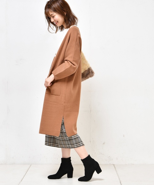 natural couture（ナチュラルクチュール）の「ロングカーディガン