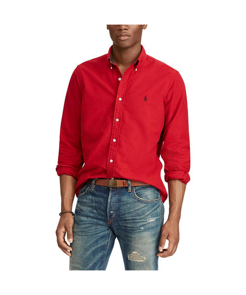 POLO RALPH LAUREN（ポロ ラルフ ローレン）の「クラシック フィット オックスフォード シャツ（シャツ/ブラウス・メンズ・ホワイト/ブラック/ネイビー/レッド/ブルー系9・SMALL/MEDIUM/LARGE/X-SMALL）」の8枚目の写真