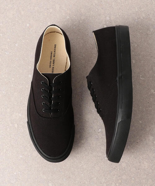 green label relaxing（グリーンレーベルリラクシング）の「SC GLR キャンバス 5EYE スニーカー（スニーカー・メンズ・ホワイト/ブラック/ネイビー/ワインレッド・25.5cm/26cm/26.5cm/27cm/27.5cm/28cm）」の3枚目の写真