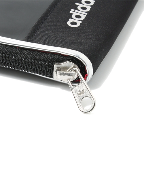 adidas Originals(アディダスオリジナルス)の「アディダス オリジナルス ビッグ グラム ウォレット お財布 adidas Originals BIG GLAM WALLET(財布・レディース・ブラック/ピンク・ONE SIZE)」の6枚目の写真