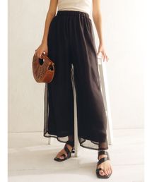 EVRIS | シースルーワイドパンツ(その他パンツ)