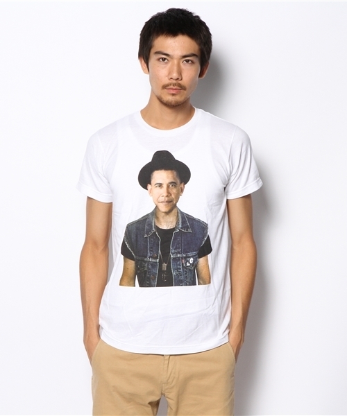 Manhattan Records(マンハッタン レコーズ)の「Fools Gold / Barak Tee(Tシャツ/カットソー・メンズ・ホワイト・SMALL)」の1枚目の写真