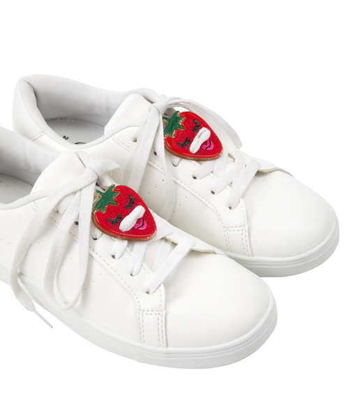 iphoria（アイフォリア）の「IPHORIA/アイフォリア スニーカーアクセサリー Acryl Sneaker Patches Collection（シューケア用品・レディース・レッド/ブラック×ホワイト/レッド系その他・ONE SIZE）」の7枚目の写真