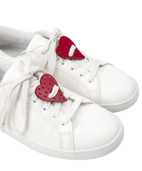 iphoria（アイフォリア）の「IPHORIA/アイフォリア スニーカーアクセサリー Acryl Sneaker Patches Collection（シューケア用品・レディース・レッド/ブラック×ホワイト/レッド系その他・ONE SIZE）」の5枚目の写真