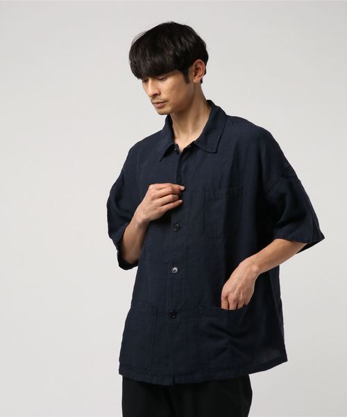 VETRA（ベトラ）の「VETRA / ビッグシルエット リネン シャツ