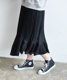 Luz Llena | シフォンプリーツ切替スカート(スカート)