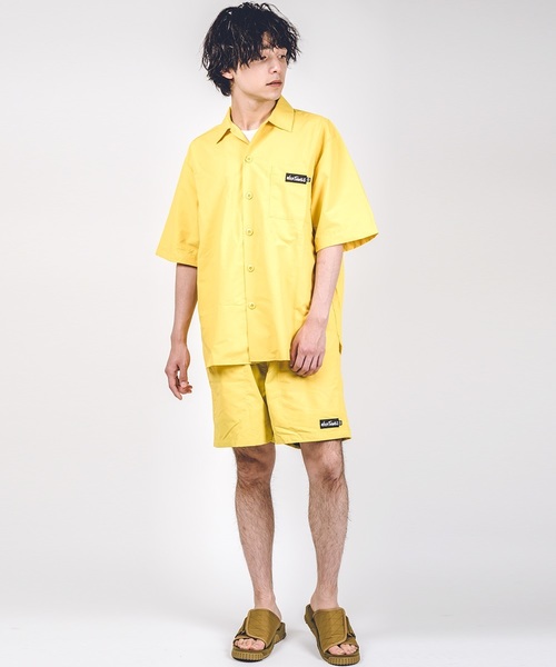 WILD THINGS(ワイルドシングス)の「SUPPLEX SHORT SLEEVE SHIRTS(水着・メンズ・イエロー/ブルー/ブラック・XL/L/M)」の18枚目の写真