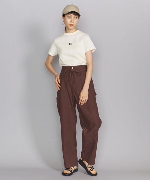 Lee（リー）の「＜LEE＞ウエストマークペインターパンツ/ブラウン ◆（その他パンツ・レディース・ダークブラウン・SMALL/MEDIUM）」の3枚目の写真