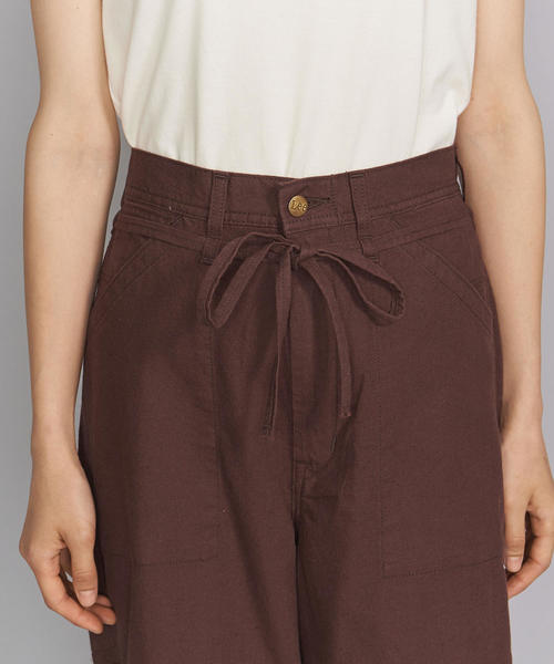 Lee（リー）の「＜LEE＞ウエストマークペインターパンツ/ブラウン ◆（その他パンツ・レディース・ダークブラウン・SMALL/MEDIUM）」の4枚目の写真