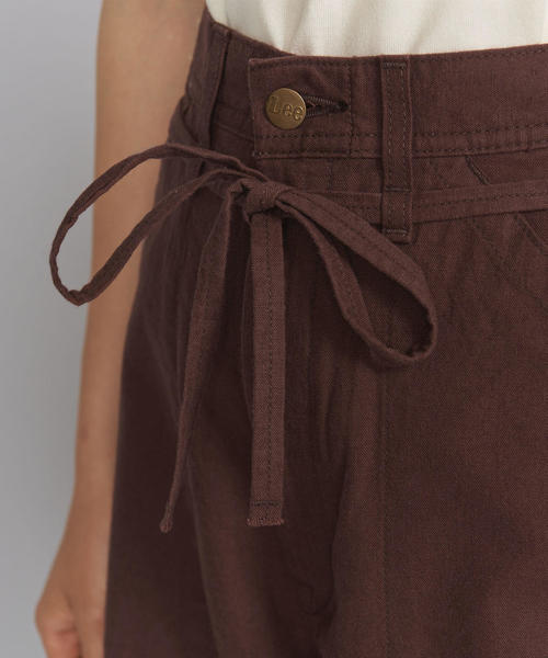 Lee（リー）の「＜LEE＞ウエストマークペインターパンツ/ブラウン ◆（その他パンツ・レディース・ダークブラウン・SMALL/MEDIUM）」の8枚目の写真