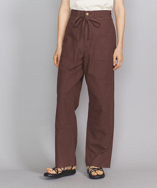 Lee（リー）の「＜LEE＞ウエストマークペインターパンツ/ブラウン ◆（その他パンツ・レディース・ダークブラウン・SMALL/MEDIUM）」の9枚目の写真