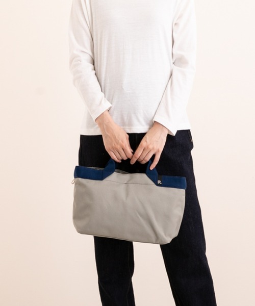 ROOTOTE(ルートート)の「ルートート/SN.デリ.コーテッドクロス-A(トートバッグ)」|グレー