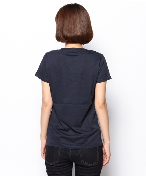 coen(コーエン)の「天竺プリントTシャツ(Tシャツ/カットソー・レディース・オフホワイト/ライトブルー/ネイビー/パープル・LARGE/MEDIUM)」の9枚目の写真
