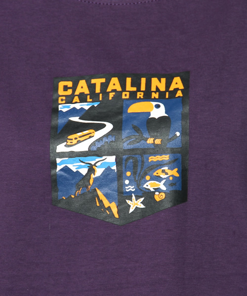 coen(コーエン)の「天竺プリントTシャツ(Tシャツ/カットソー・レディース・オフホワイト/ライトブルー/ネイビー/パープル・LARGE/MEDIUM)」の5枚目の写真