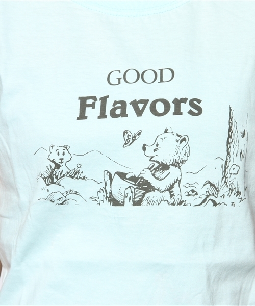 coen(コーエン)の「天竺プリントTシャツ(Tシャツ/カットソー・レディース・オフホワイト/ライトブルー/ネイビー/パープル・LARGE/MEDIUM)」の7枚目の写真