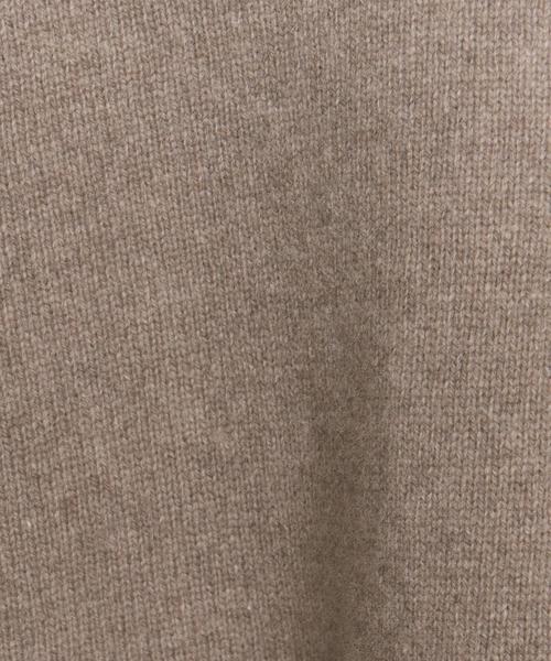BEAUTY&YOUTH UNITED ARROWS（ビューティーアンドユースユナイテッドアローズ）の「BY ウールカシミヤワイドVネックカーディガンо（カーディガン/ボレロ・レディース・グレー/オフホワイト/モカ/ダークブラウン・FREE）」の17枚目の写真
