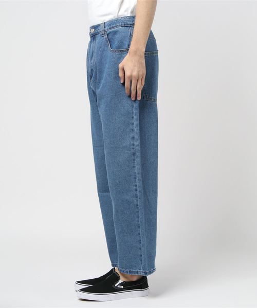 Confirm（コンファーム）の「Confirm / コンファーム デニムワイドパンツ（デニムパンツ・メンズ・ネイビー/ブルー・M/L）」の6枚目の写真