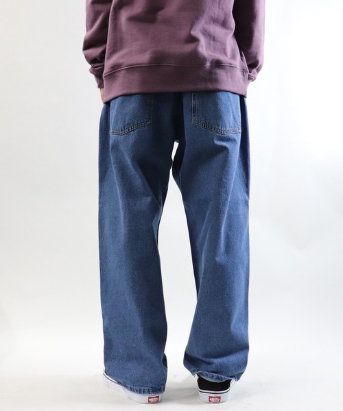 Confirm（コンファーム）の「Confirm / コンファーム デニムワイドパンツ（デニムパンツ・メンズ・ネイビー/ブルー・M/L）」の11枚目の写真