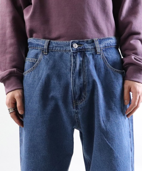 Confirm（コンファーム）の「Confirm / コンファーム デニムワイドパンツ（デニムパンツ・メンズ・ネイビー/ブルー・M/L）」の12枚目の写真