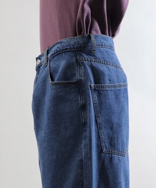 Confirm（コンファーム）の「Confirm / コンファーム デニムワイドパンツ（デニムパンツ・メンズ・ネイビー/ブルー・M/L）」の13枚目の写真
