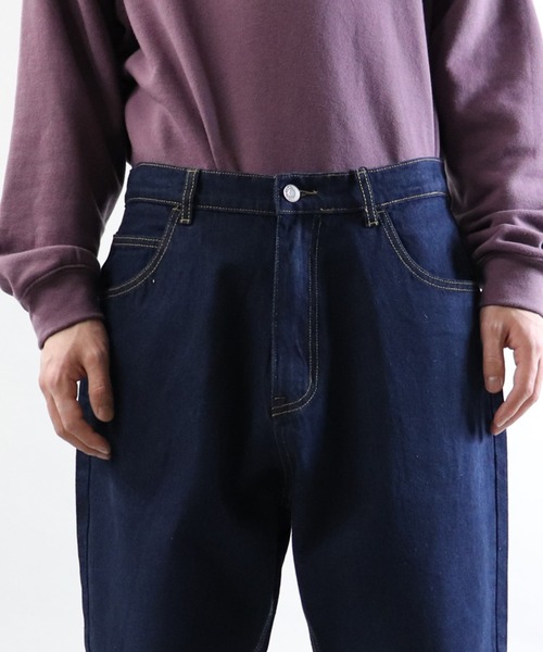 Confirm（コンファーム）の「Confirm / コンファーム デニムワイドパンツ（デニムパンツ・メンズ・ネイビー/ブルー・M/L）」の15枚目の写真