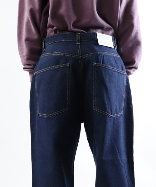Confirm（コンファーム）の「Confirm / コンファーム デニムワイドパンツ（デニムパンツ・メンズ・ネイビー/ブルー・M/L）」の17枚目の写真