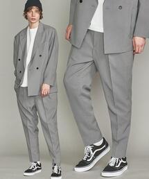 BEAUTY&YOUTH UNITED ARROWS | 【WEB限定】 by ガンクラブチェック 2P ワイド テーパードパンツ 【セットアップ対応】 ：(スラックス)