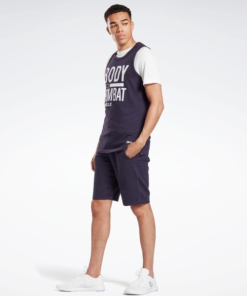 Reebok(リーボック)の「レズミルズ ボディ コンバットR スラブ タンク トップ (タンクトップ・メンズ・ダークパープル・SMALL/MEDIUM/LARGE/X-LARGE/XX-LARGE/X-SMALL/XXX-LARGE)」の5枚目の写真