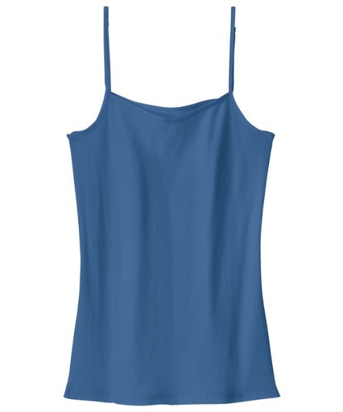 Lingerie by GeeRA（ランジェリーバイジーラ）の「コットン１００％テレコリブキャミソール（キャミソール・レディース・ライトグレー/ブラック/ネイビー/ブラウン/オフホワイト/カーキ/ピンク/ラベンダー・MEDIUM/LARGE/X-LARGE）」の9枚目の写真