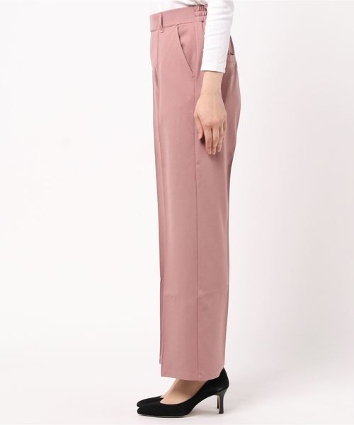 LOWRYS FARM（ローリーズファーム）の「ポンチピンタックパンツ　879102（その他パンツ・レディース・グリーン/その他1/アイボリー/キナリ/チャコールグレー/ピンク/ブルー/ホワイト系その他・MEDIUM/LARGE）」の16枚目の写真