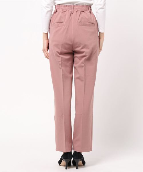 LOWRYS FARM（ローリーズファーム）の「ポンチピンタックパンツ　879102（その他パンツ・レディース・グリーン/その他1/アイボリー/キナリ/チャコールグレー/ピンク/ブルー/ホワイト系その他・MEDIUM/LARGE）」の17枚目の写真