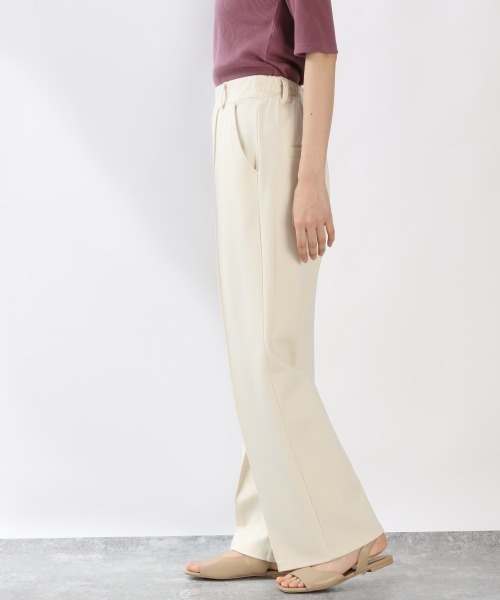 LOWRYS FARM（ローリーズファーム）の「ポンチピンタックパンツ　879102（その他パンツ・レディース・グリーン/その他1/アイボリー/キナリ/チャコールグレー/ピンク/ブルー/ホワイト系その他・MEDIUM/LARGE）」の21枚目の写真