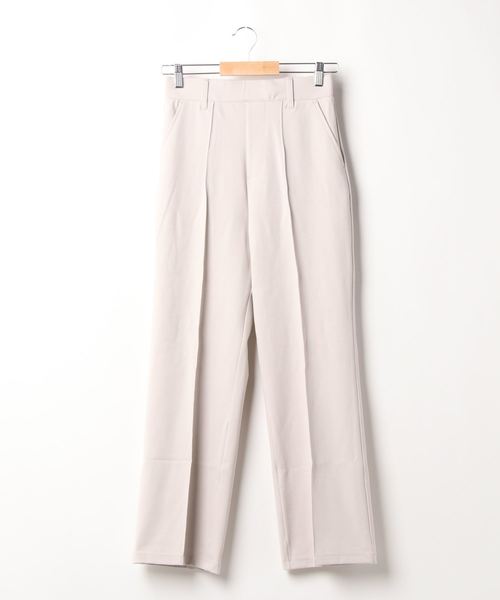 LOWRYS FARM（ローリーズファーム）の「ポンチピンタックパンツ　879102（その他パンツ・レディース・グリーン/その他1/アイボリー/キナリ/チャコールグレー/ピンク/ブルー/ホワイト系その他・MEDIUM/LARGE）」の14枚目の写真