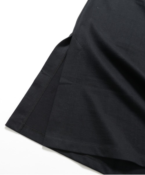 KANGOL（カンゴール）の「【KANGOL／カンゴール】ロゴ刺繍半袖Tワンピ/ビッグシルエット/Ｔシャツワンピース（ワンピース・レディース・ホワイト/チャコールグレー/ブラック・M/L/LL）」の6枚目の写真