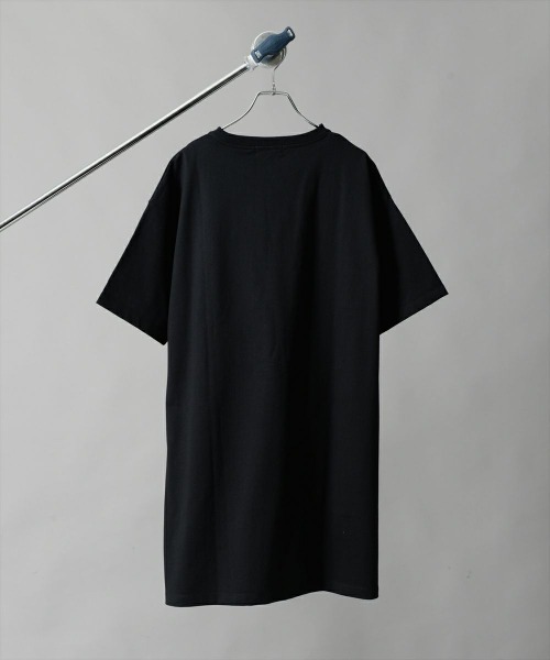 KANGOL（カンゴール）の「【KANGOL／カンゴール】ロゴ刺繍半袖Tワンピ/ビッグシルエット/Ｔシャツワンピース（ワンピース・レディース・ホワイト/チャコールグレー/ブラック・M/L/LL）」の16枚目の写真