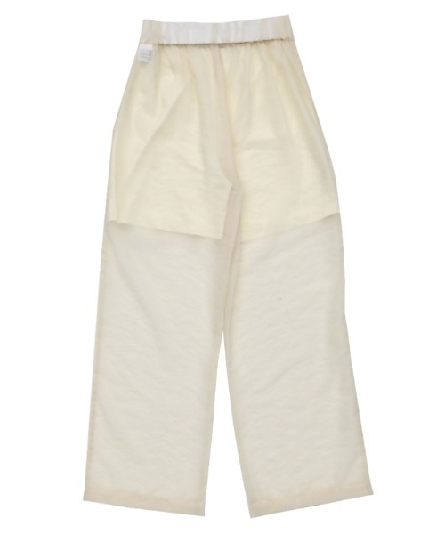 select MOCA（セレクトモカ）の「シースルーパンツセット（その他パンツ・レディース・パープル/アイボリー/モスグリーン・FREE）」の6枚目の写真