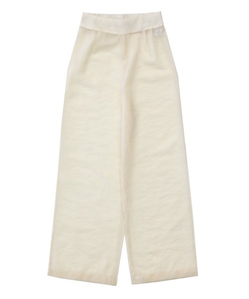 select MOCA（セレクトモカ）の「シースルーパンツセット（その他パンツ・レディース・パープル/アイボリー/モスグリーン・FREE）」の9枚目の写真